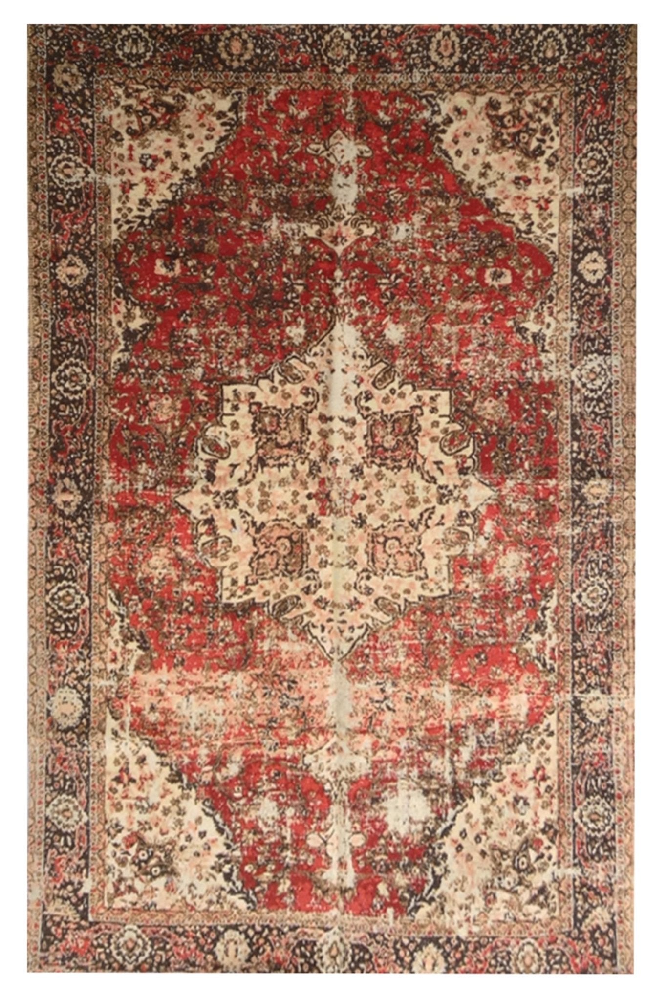 INAYA - PRINTED COTTON RUG - ART AVENUE