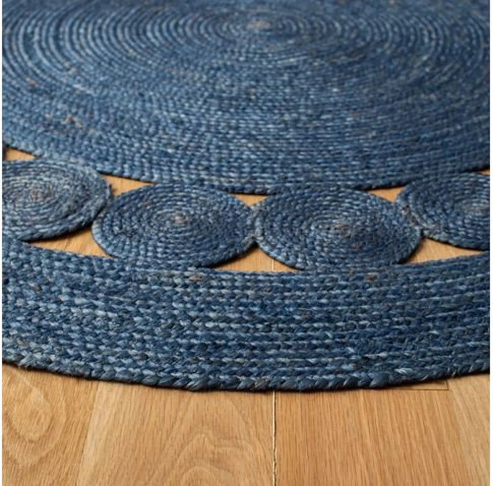 MIMOSA- ROUND JUTE RUG - ART AVENUE