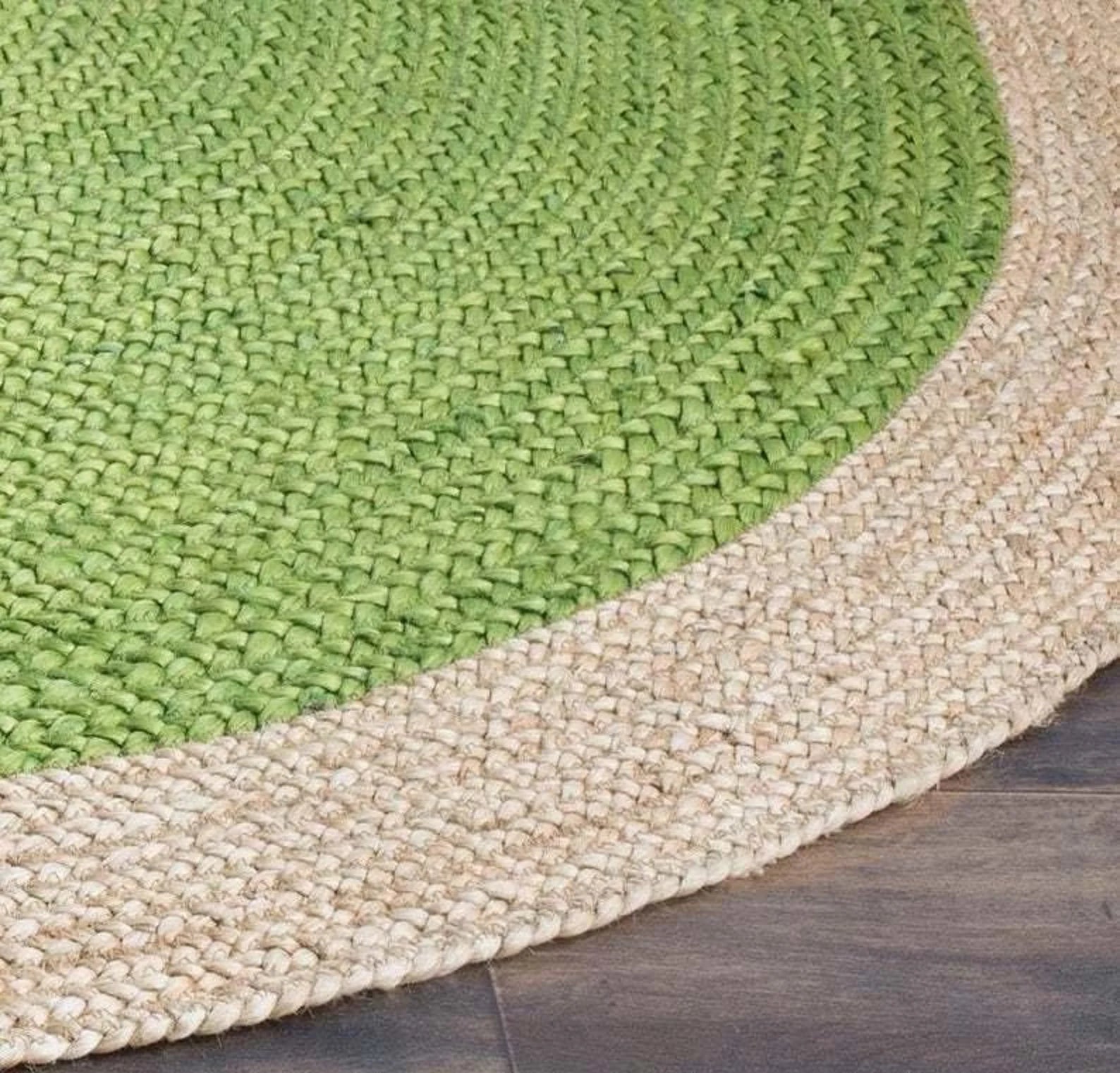 ORCHIDA - ROUND JUTE RUG - ART AVENUE