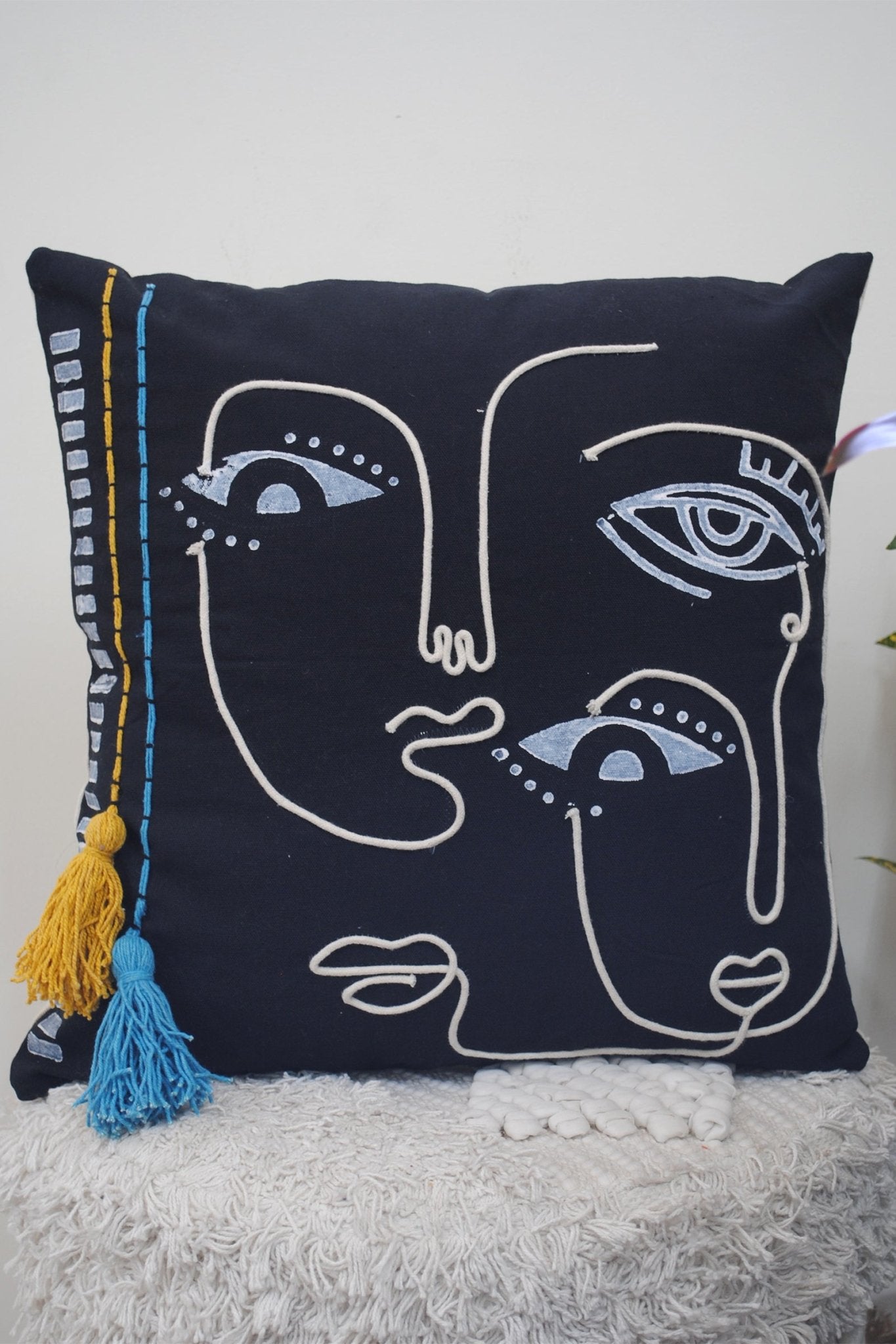 RENOMA - SQUARE CUSHION COVER - ART AVENUE