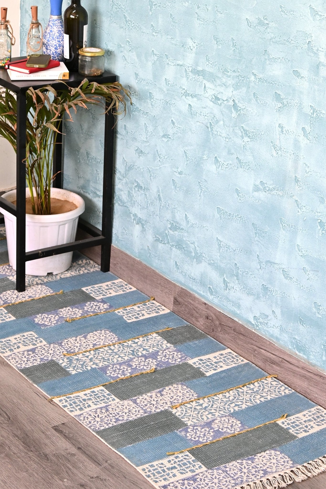 SHIRLEY - BLOCK PRINTED FLOOR RUNNER - ART AVENUE